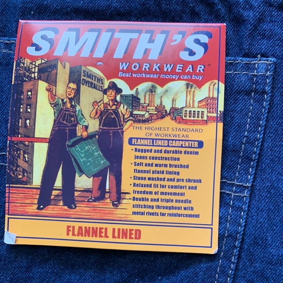 NWT smith’s flannel jeans - Picture 3 of 5